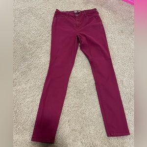 Super Skinny High Rise Jeans